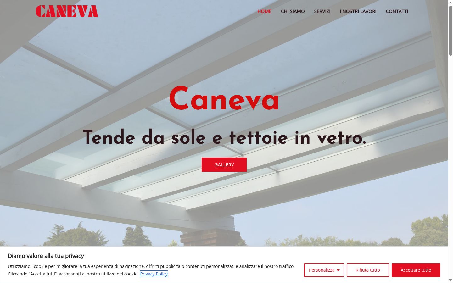 Sutikimo reklamjuostės, rodytos prieš bet kokią sąveiką, ekrano kopija