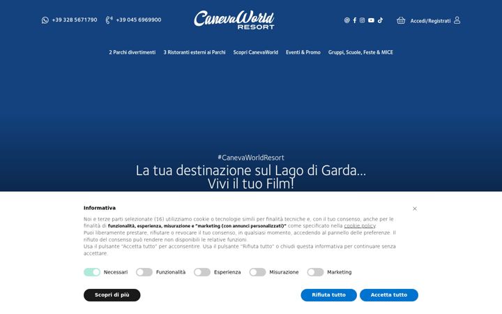 Screenshot of canevaworld.it