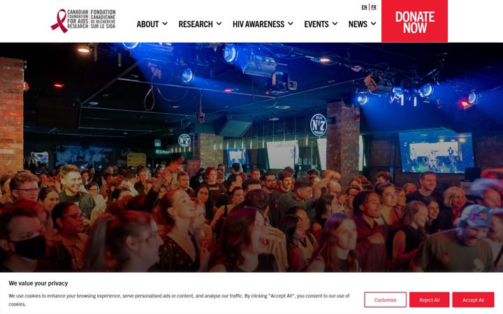 Screenshot of canfar.com