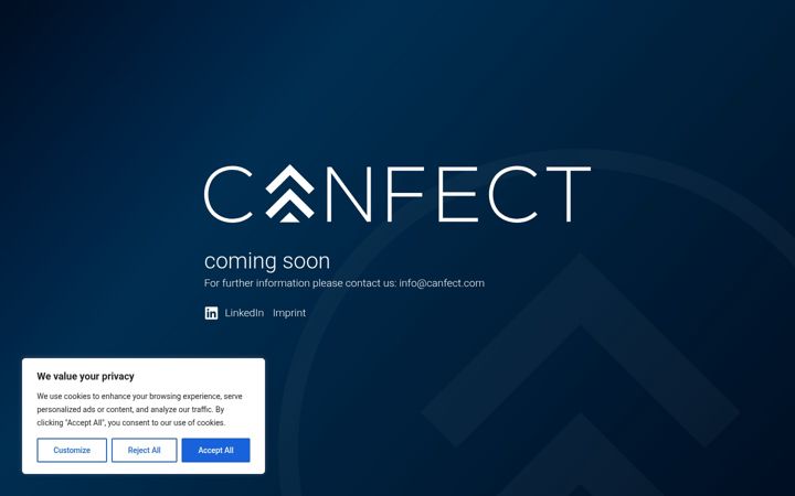 Screenshot of canfect.com
