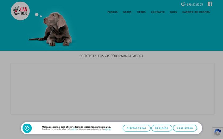 Екранна снимка на canfood.es