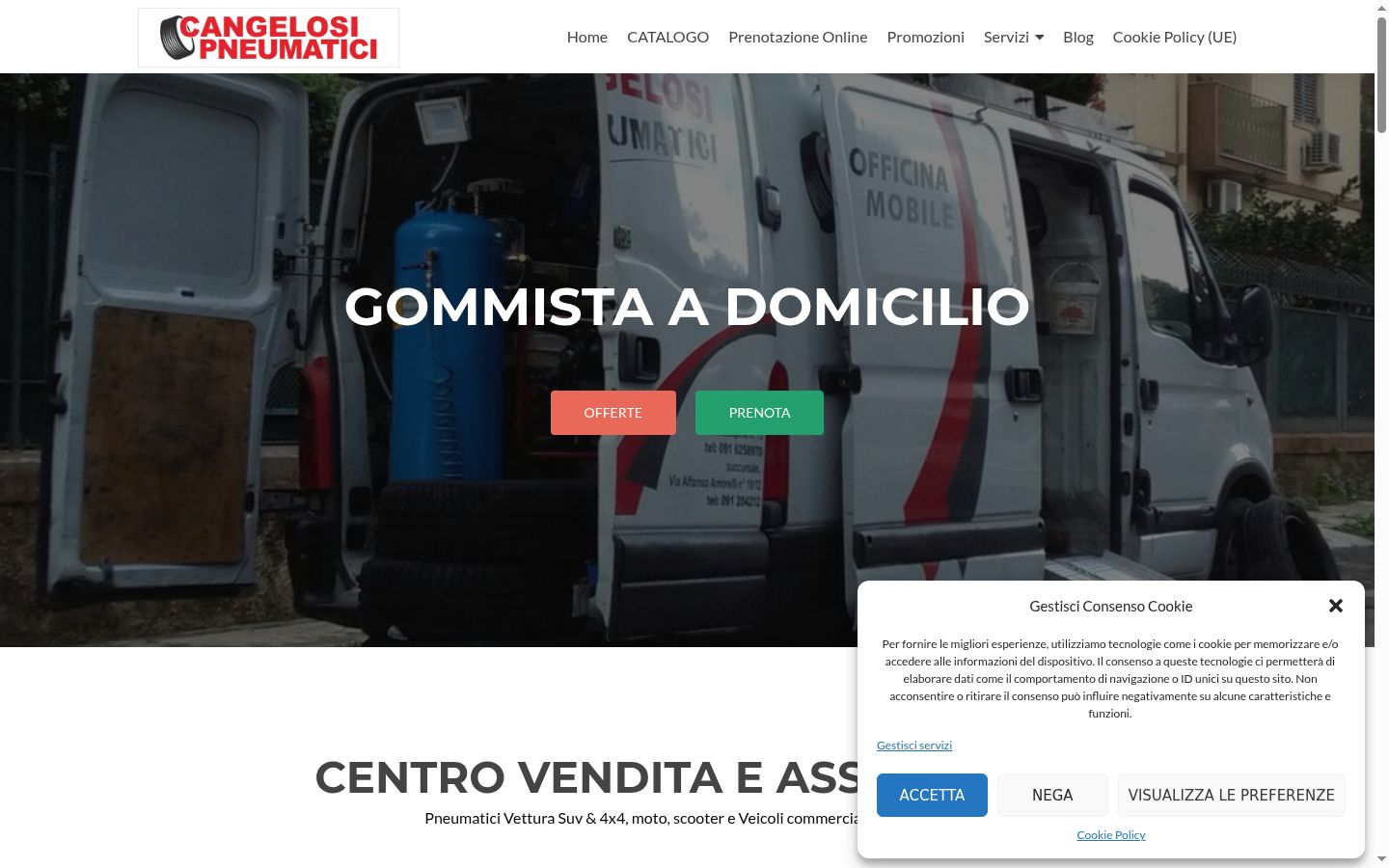 Captura de pantalla del banner de consentimiento mostrado antes de cualquier interacción