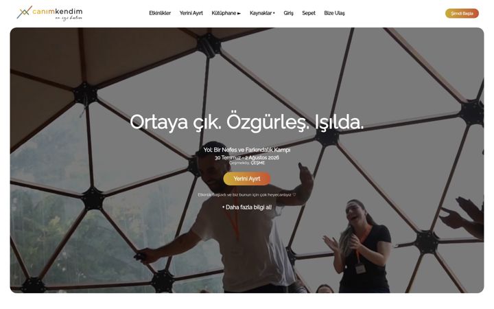 Screenshot of canimkendim.org