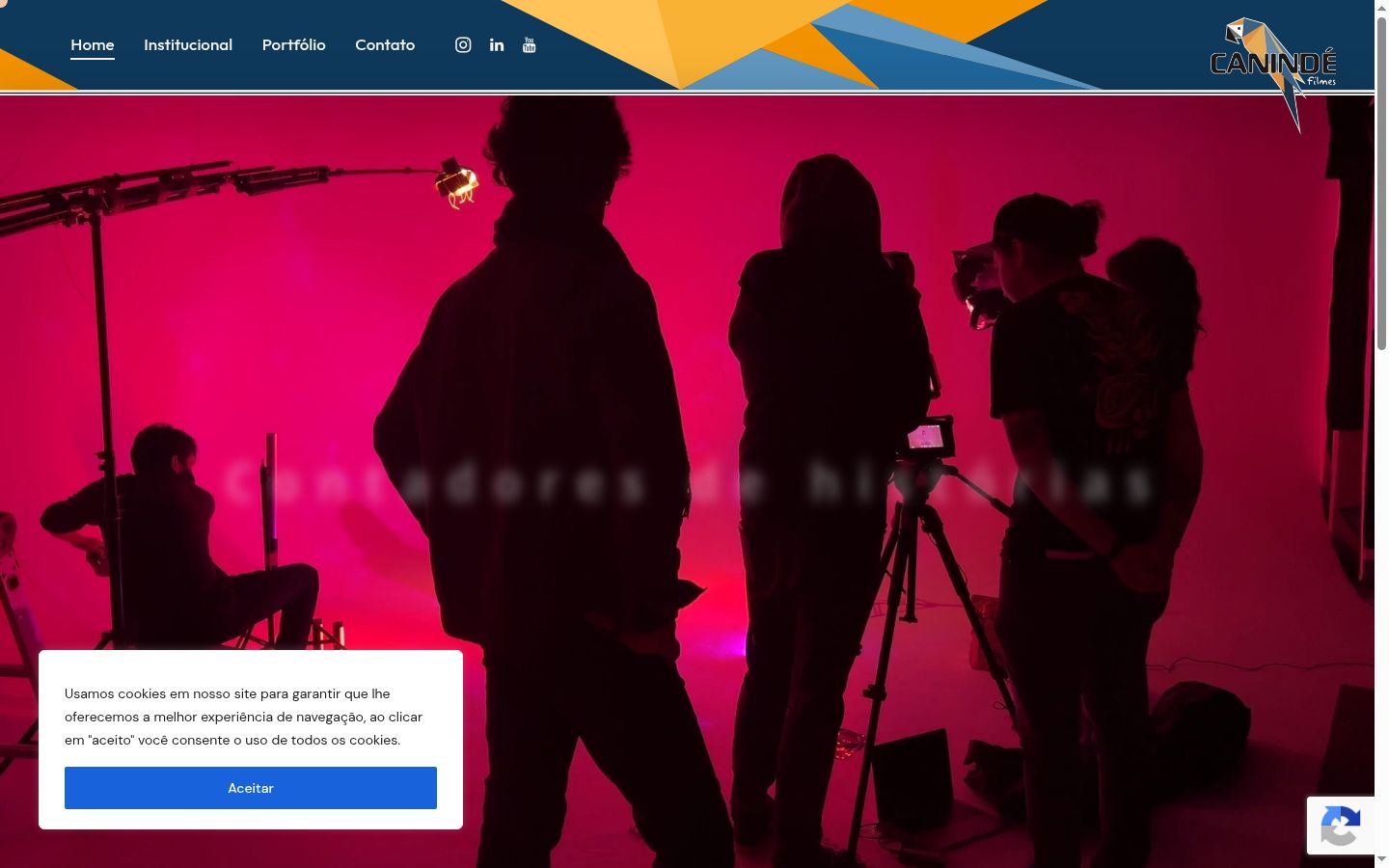 Capture d'écran de la bannière de consentement affichée avant toute interaction