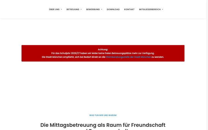Screenshot of canisius-kids.de