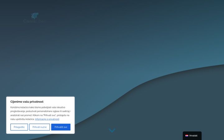 Screenshot of canisliberi.hr