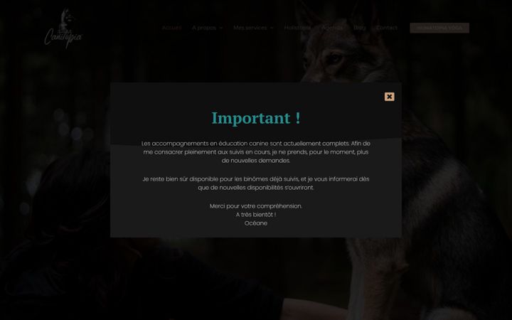 Screenshot of canitopia.fr