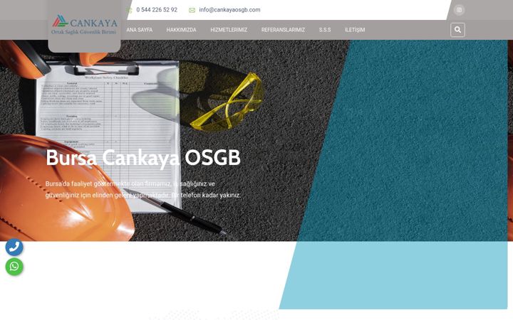 Screenshot of cankayaosgb.com