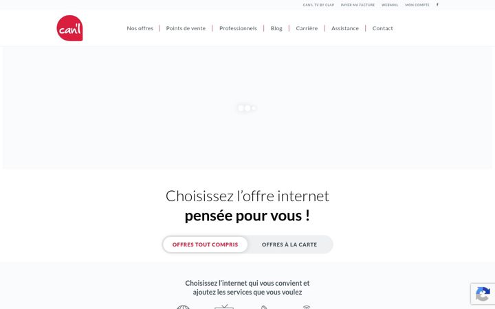 Screenshot of canl.nc