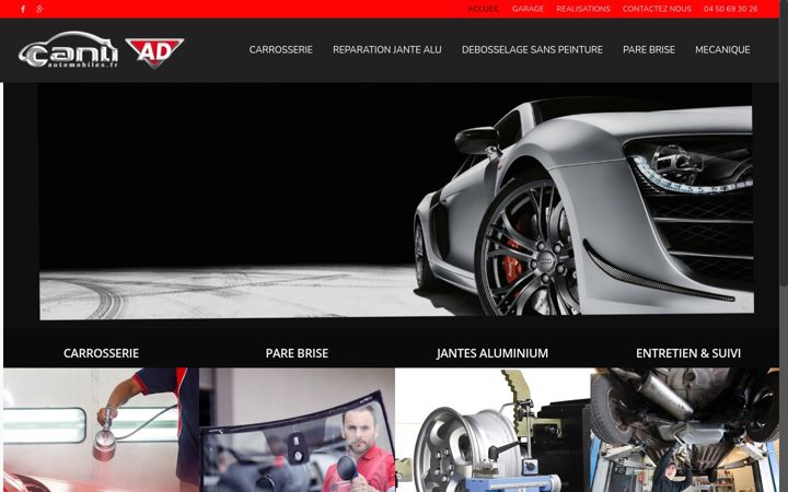Snímek obrazovky canli-automobiles.fr