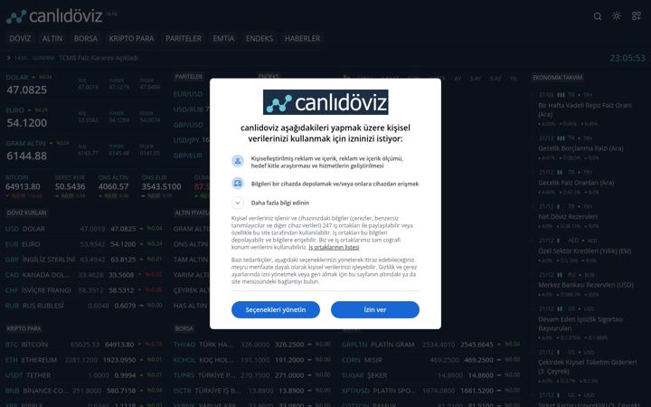 Snímek obrazovky canlidoviz.com