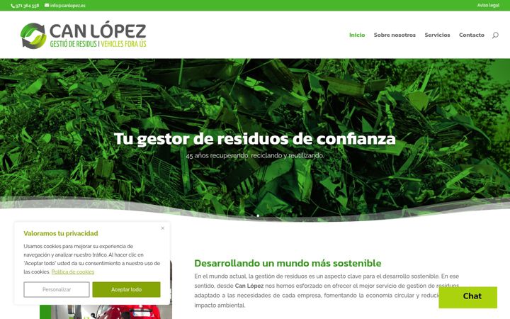 Screenshot of canlopez.es