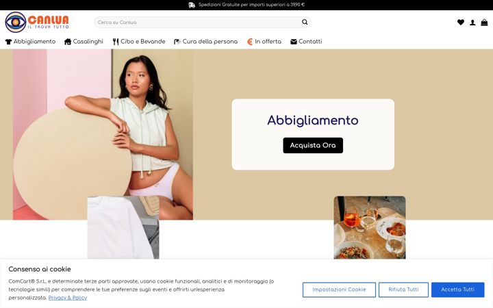 Screenshot of canlua.com