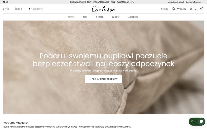 Képernyőkép: canlusso.pl