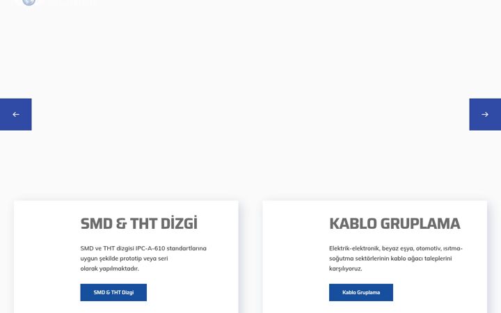 Screenshot of canmekatronik.com.tr
