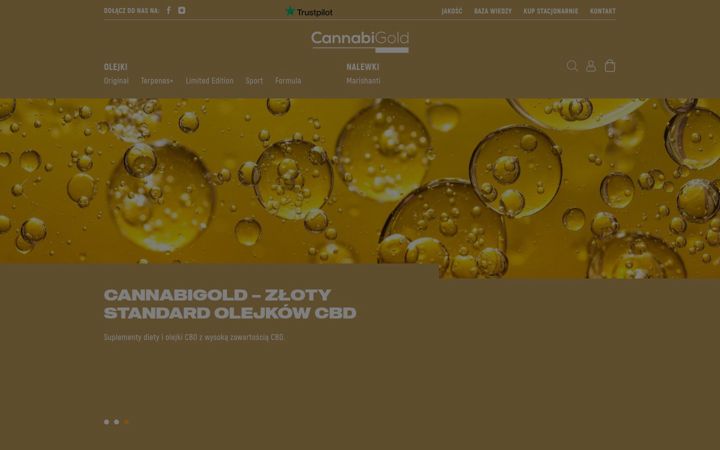 Screenshot of cannabigold.pl