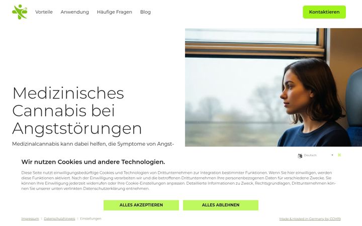Screenshot of cannabis-angst.de