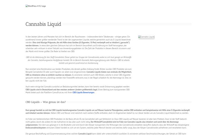 Screenshot of cannabis-liquid.net