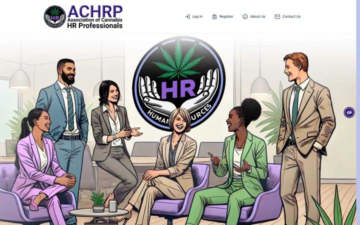 Screenshot of cannabishr.org