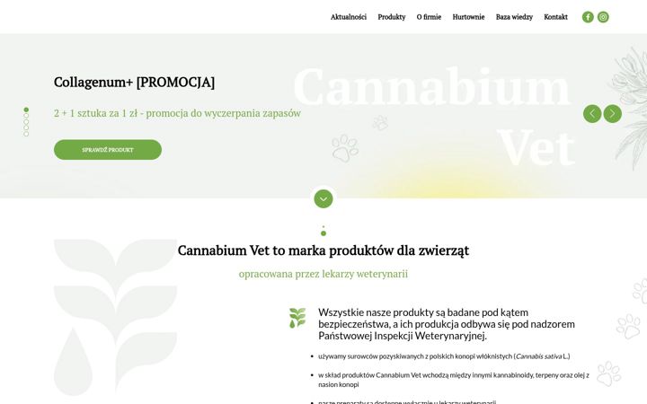 Screenshot di cannabiumvet.pl