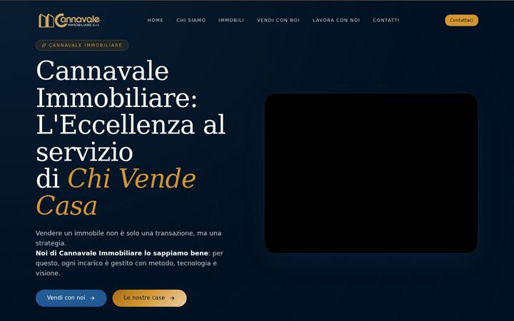 Screenshot of cannavaleimmobiliare.it