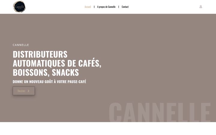 Screenshot of cannelle-france.fr