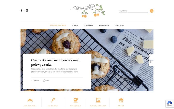 Screenshot of cannelle.com.pl