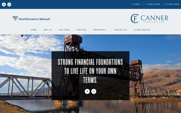 Screenshot of cannerfinancial.com