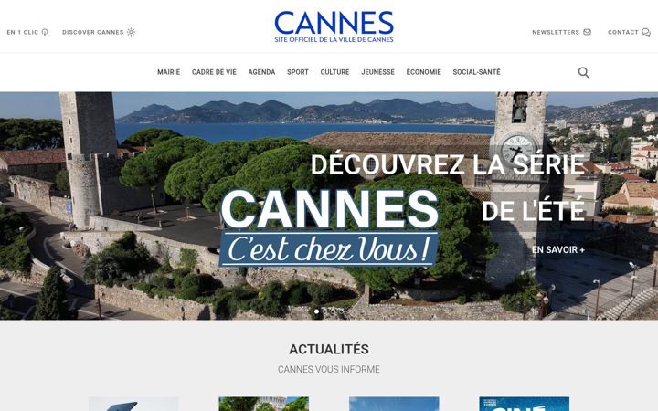 Screenshot of cannes.com