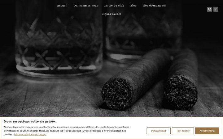 Screenshot of cannescigaresclub.com