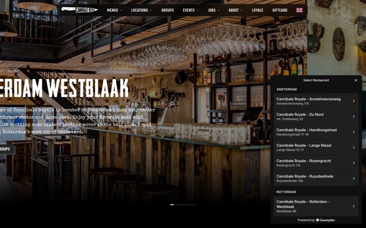 Posnetek zaslona cannibaleroyale.nl