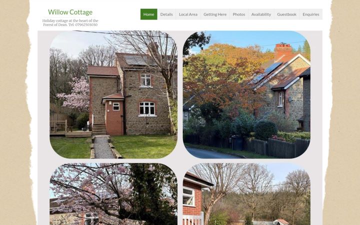 Screenshot of cannopvillas.co.uk