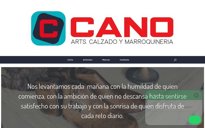 Ekrano kopija canoart.es