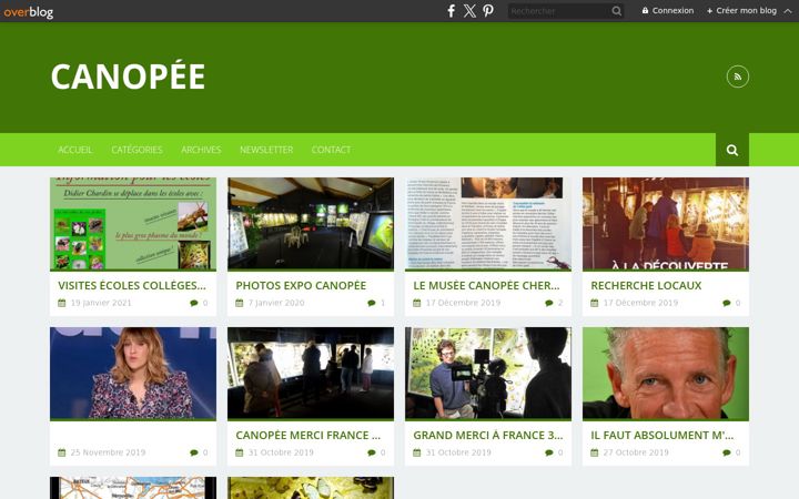 Screenshot of canopee-evrecy.biz