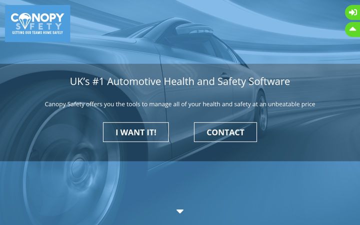 Screenshot of canopysafety.com