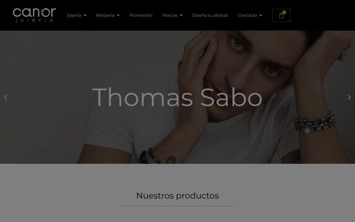 Screenshot of canor.es