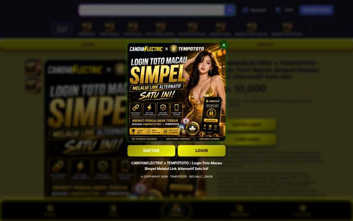 Screenshot of canovaelectric.com