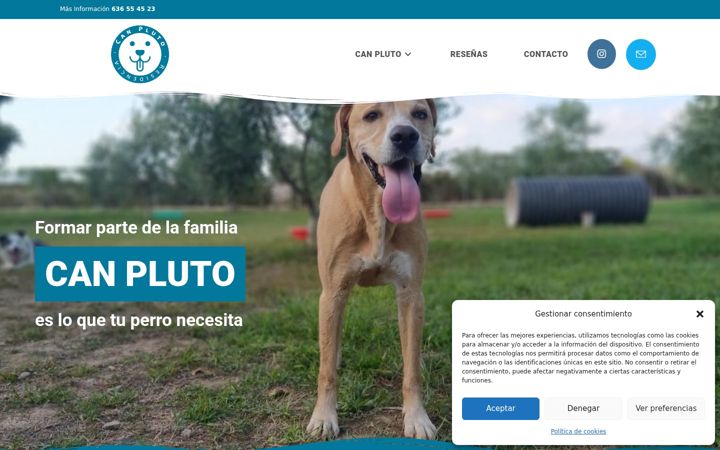 Screenshot of canpluto.com