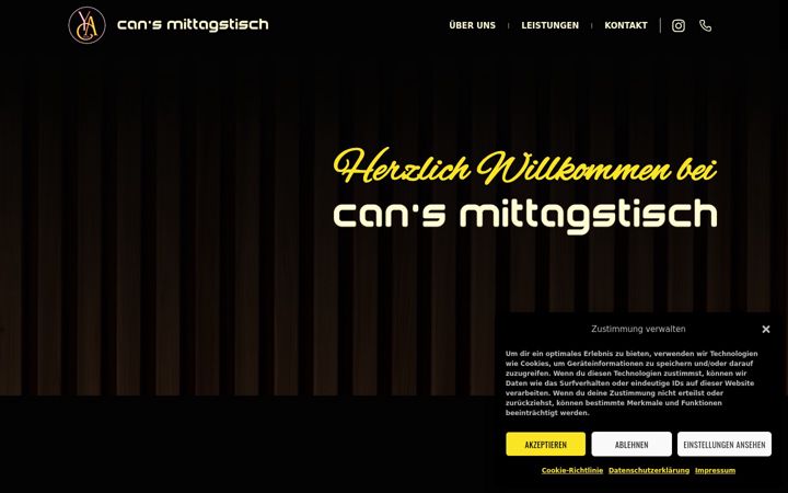 Screenshot ta' cans-mittagstisch.de