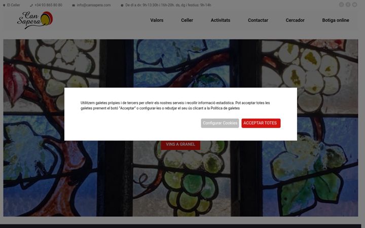 Screenshot of cansapera.com