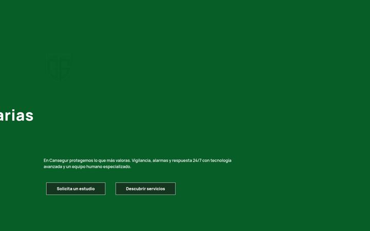 Screenshot of cansegur.com