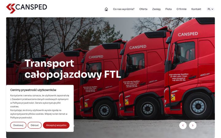 Screenshot of cansped.pl