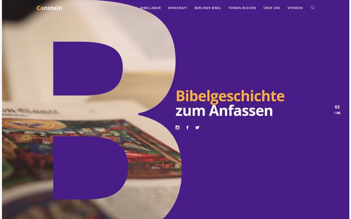 Screenshot ta' canstein-berlin.de