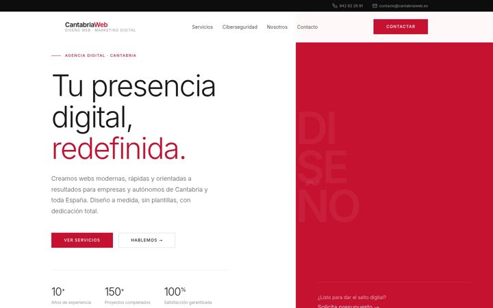 Screenshot of cantabriaweb.es