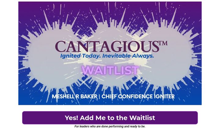 Screenshot of cantagious.com