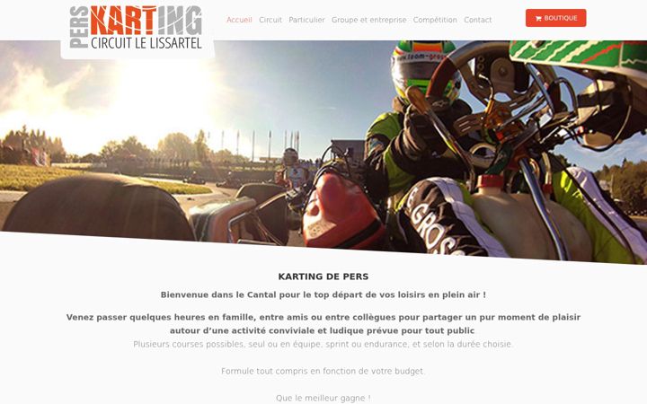 Screenshot of cantalkarting.fr