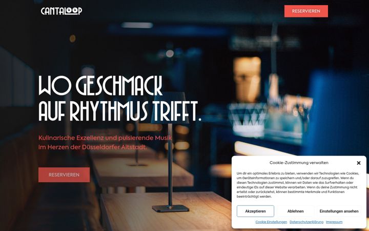 Screenshot ta' cantaloop-duesseldorf.de