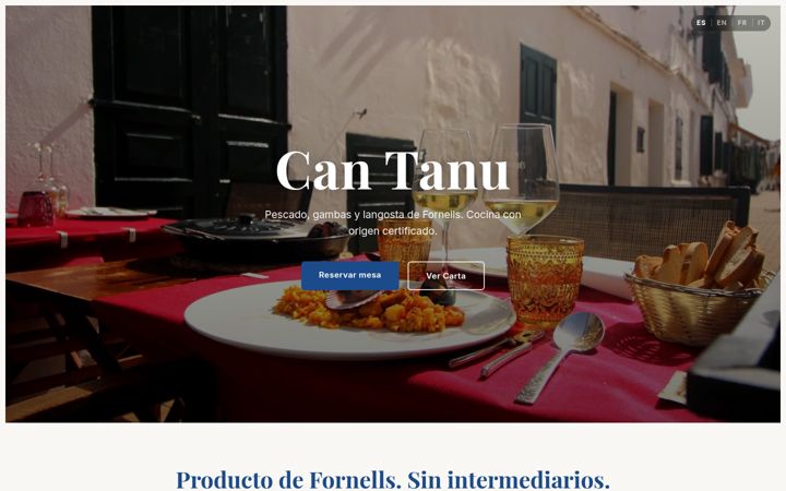 Screenshot of cantanu.com