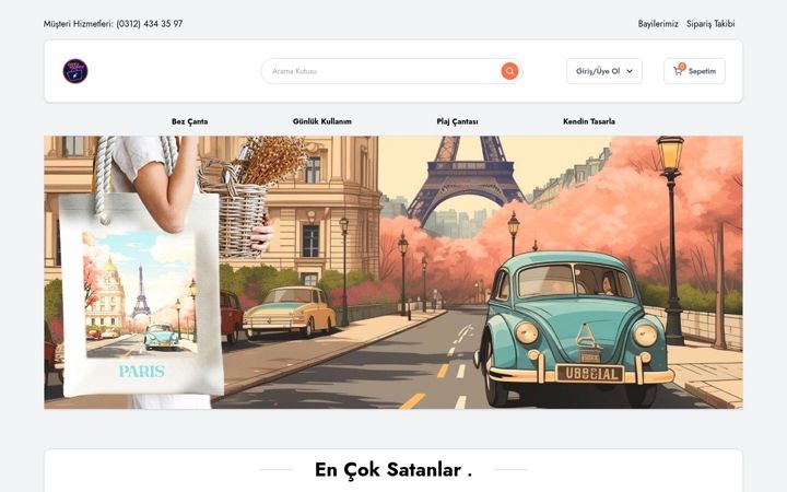 Screenshot of cantasepette.com