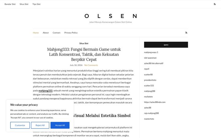Screenshot di cantemusdomino.net